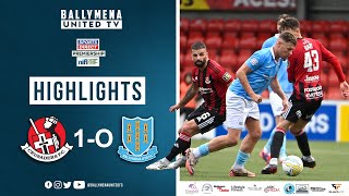 Match Highlights I Crusaders 10 Ballymena United [upl. by Aicrop]