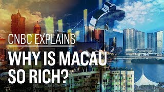 Why is Macau so rich  CNBC Explains [upl. by Durrace]