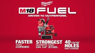 Milwaukee® M18 FUEL™ Magnetic Drill [upl. by Darees361]