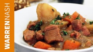 Irish Lamb Stew Recipe  With Guinness  Recipes by Warren Nash [upl. by Ajnot]