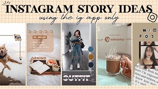 How to Use Instagram Stories  Complete Beginners Guide [upl. by Stucker]