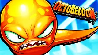 TASTY Octopus DESTROYS EVERYTHING  Octogeddon Gameplay  Game like Tasty Blue [upl. by Uzzial]