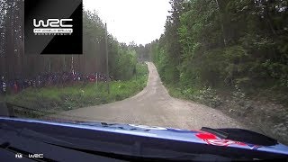 WRC  Neste Rally Finland 2019 Shakedown ONBOARD Breen [upl. by Alyks]