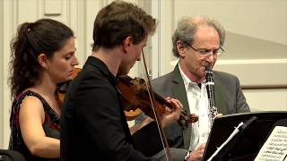 MOZART Clarinet Quintet in A major K 581  ChamberFest Cleveland 2017 [upl. by Penn541]