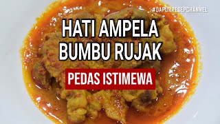 Ati Ampela Ayam Bumbu Rujak Pedas  Tanpa Santan  Indonesian Foods [upl. by Ergener211]