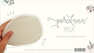 COMO USAR PORCELANA FRIA tips a tener en cuenta [upl. by Enymsaj]