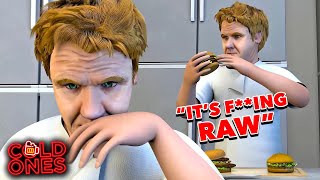 Gordon Ramsay Reviews McDonalds  Cold Ones Animated [upl. by Fonville]