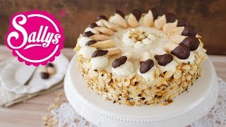 Malakoff Torte  Charlotte  Sallys Classics  feine Biskuittorte  Sallys Welt [upl. by Kylen]