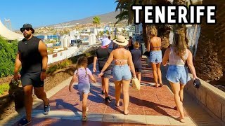 Costa Adeje Tenerife Walking Tour 4k [upl. by Zetnom144]