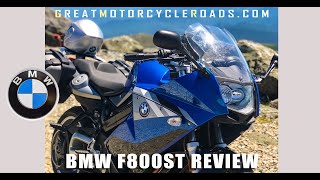 BMW F800ST MOTORCYCLE REVIEW [upl. by Erlene]