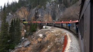 Skagway Alaska White Pass amp Yukon Route Railroad Tour [upl. by Zalea]