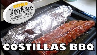 COSTILLAS SALSA BARBACOAAl horno [upl. by Einotna]