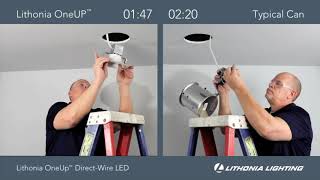 Lithonia Lighting ® OneUp™ Easy Installation Video [upl. by Charyl]