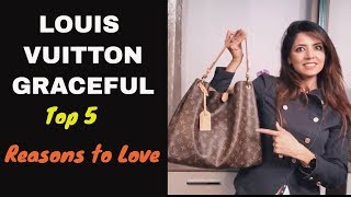 Louis Vuitton Graceful MM top 5 reasons why it will make you happy [upl. by Aihsenor]