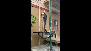 DIY Hoist Elevator Dumbwaiter Conveyor Hoist Lift with Smart Electronics Project [upl. by Eelame]