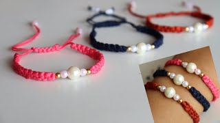 How To Make Friendship band  DIY  Handmade Band  Friendship Band [upl. by Halyhs]