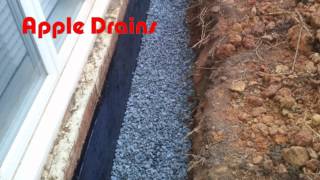 How To  Basement Waterproofing  DIY  Exterior Wall  Foundation Waterproofing  Seal Wall [upl. by Adnohsirk]