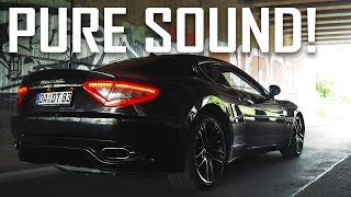 Maserati Granturismo S PURE V8 SOUND [upl. by Obrien]