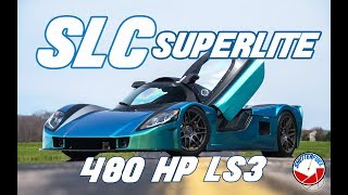 Shutterfuel Feature Petes 480 HP LS3 Powered SLC SUPERLITE Kit Car [upl. by Saloma892]