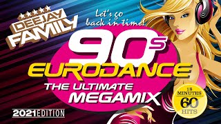 90s Eurodance  The Ultimate Megamix 2021 Edition [upl. by Lipps]