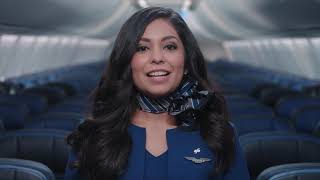 United — A day in the life of a United flight attendant [upl. by Areis]