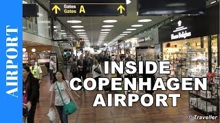 DEPARTURE FROM COPENHAGEN Airport  CheckIn to Departure Gate Procedure [upl. by Ttimme162]