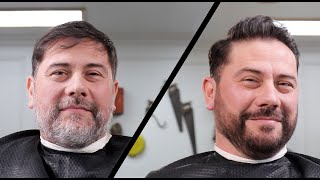 CÓMO CUBRIR LAS CANAS EN 5 MINUTOS  DON EDGAR BARBERÍA [upl. by Filipe504]