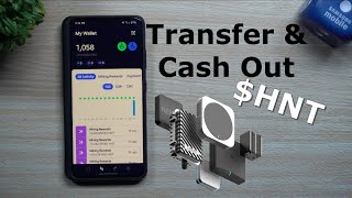 Move Transfer Sell CASH OUT  Your Mined Helium HNT [upl. by Sevy]