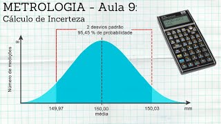 METROLOGIA  Aula 9 Cálculo de incerteza de medição [upl. by Anilatac]