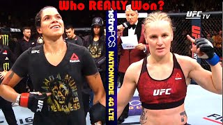 Lets put an End to thisWho REALLY Won Amanda Nunes vs Valentina Shevchenko 2 [upl. by Yedrahs]