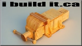 Making A Wooden Vise [upl. by Hedgcock692]