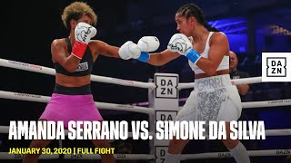 FULL FIGHT  Amanda Serrano vs Simone Da Silva [upl. by Binky]