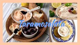 Best Taramosalata  Greek Carp Roe Dip or Spread [upl. by Oneladgam]