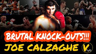 10 Joe Calzaghe Greatest Knockouts [upl. by Widera799]