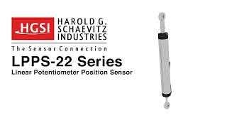 Linear Potentiometer Position Sensor LPPS22 Series [upl. by Ahsieyn]