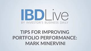 Tips For Improving Portfolio Performance Mark Minervini [upl. by Wharton]