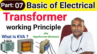 Transformer working in tamil [upl. by Hum]