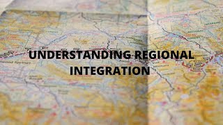 REGIONAL INTEGRATION [upl. by Ilah]