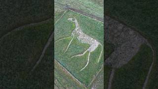 Pewsey White Horse  Wiltshire  DJI Air3S [upl. by Anir]