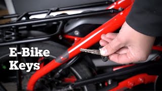 Electric Bike Key Tips What to know about your ebike keys and locks [upl. by Bibbye]