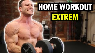 30 Minuten Ganzkörper Workout mit Hanteln  Muskelaufbau Extrem [upl. by Ellives393]