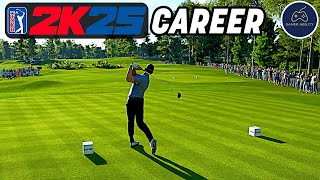 PGA TOUR 2K25 Career Mode Part 6 PGA TOUR DEBUT [upl. by Elfrida478]