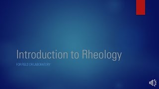 Introduction to Rheology [upl. by Bloxberg853]