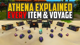 Sea of Thieves Athena Explained EVERY Item amp Voyage [upl. by Dimitry]