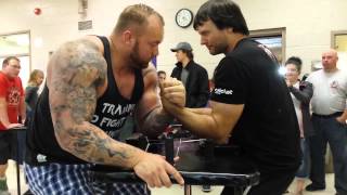 Devon Larratt vs Game of Thrones The Mountain [upl. by Barb335]