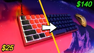 Cheap To Expensive Keycaps Sound Comparison [upl. by Yelrehs462]