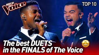 SPECTACULAR DUETS in the Finals of The Voice  TOP 10 [upl. by Yeta]