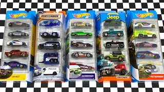 Opening Hot Wheels And Matchbox 5Car Packs [upl. by Donielle]