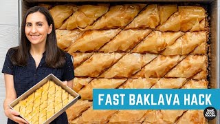 Lebanese Baklava  My Easy amp Fast Method [upl. by Leeth824]