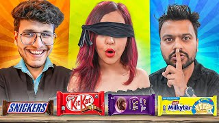 GUESS the CHOCOLATE Challenge 🍫 ft Triggered Insaan [upl. by Averyl]